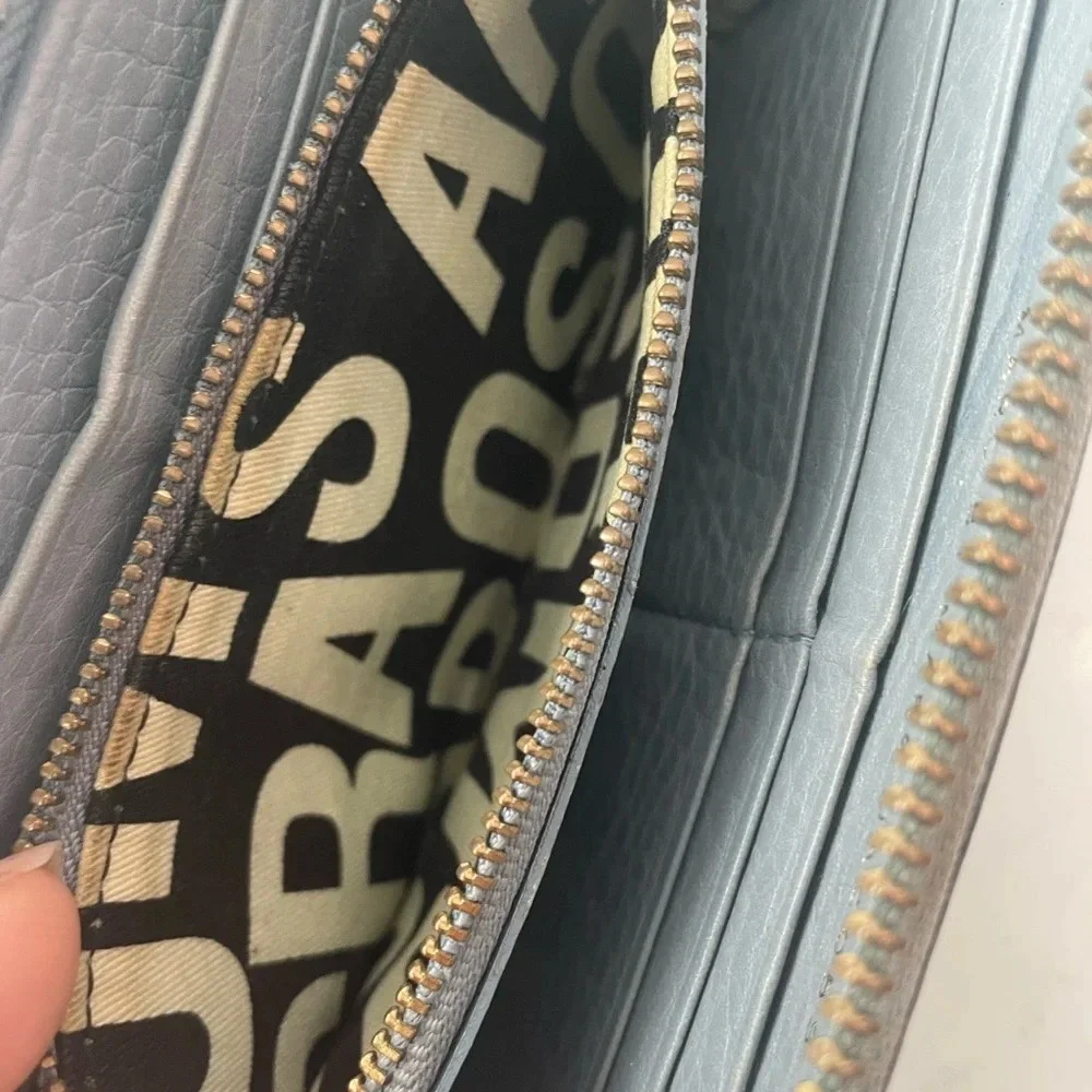 Marc By Marc Jacobs Blue Marc Leather Wallet